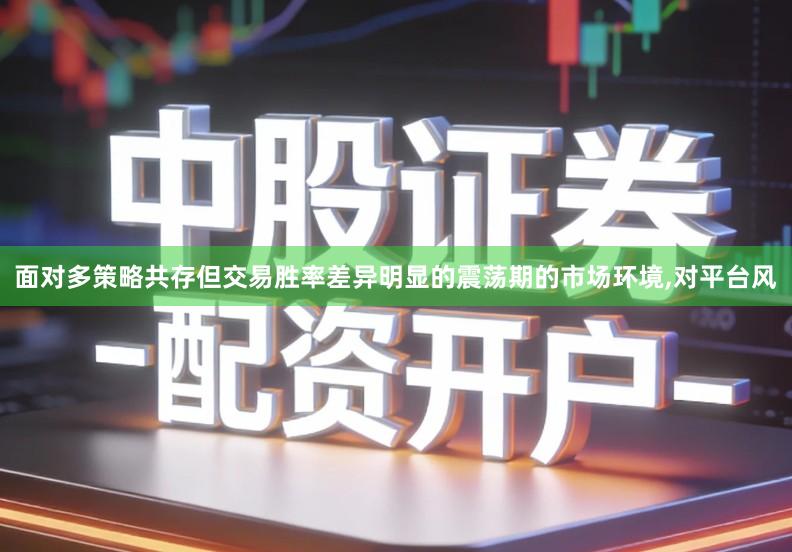 面对多策略共存但交易胜率差异明显的震荡期的市场环境,对平台风